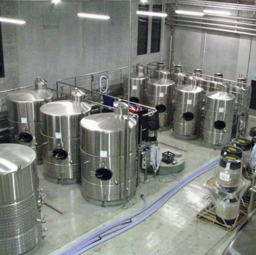 Jacketed Stainless Steel Wine Fermentation Tank with Temperature Control