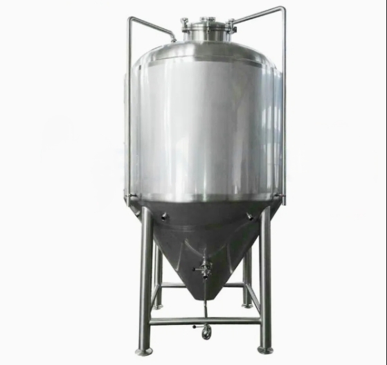 Stainless Steel Jacketed Conical Fermentation Tank (100L-2000L)
