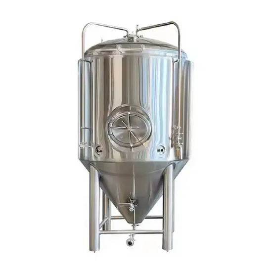 Stainless Steel 304/316L Conical Jacketed Fermentation Tank