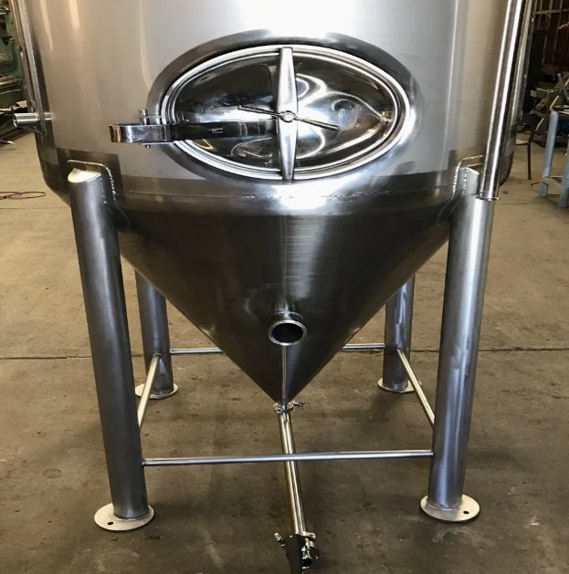 Mirror Polished Jacketed Stainless Steel Fermentation Tank