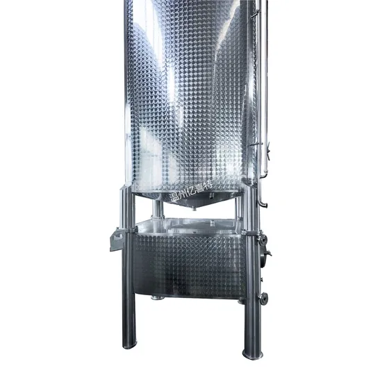 500L Floating Lid Stainless Steel Wine Fermentation Tank
