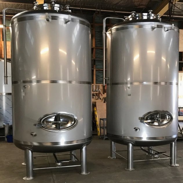 Mirror Polished Jacketed Stainless Steel Fermentation Tank