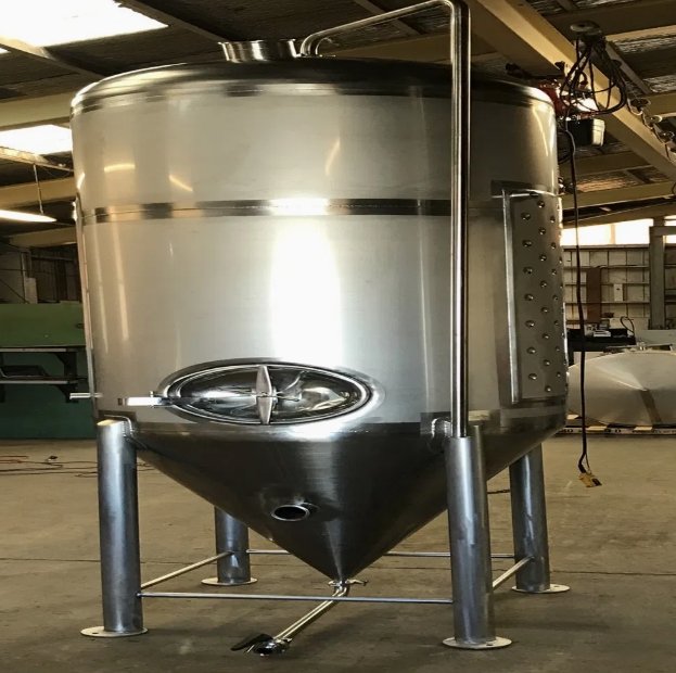 Mirror Polished Jacketed Stainless Steel Fermentation Tank