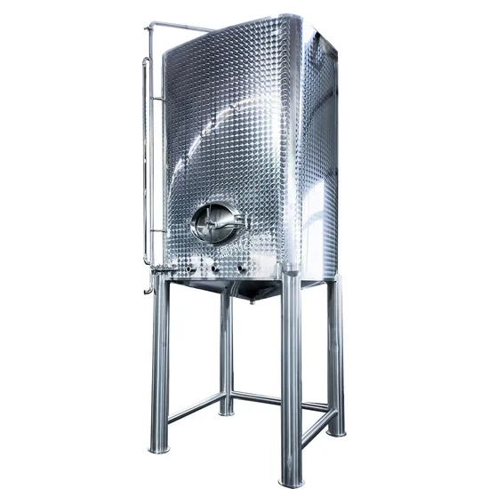 500L Floating Lid Stainless Steel Wine Fermentation Tank