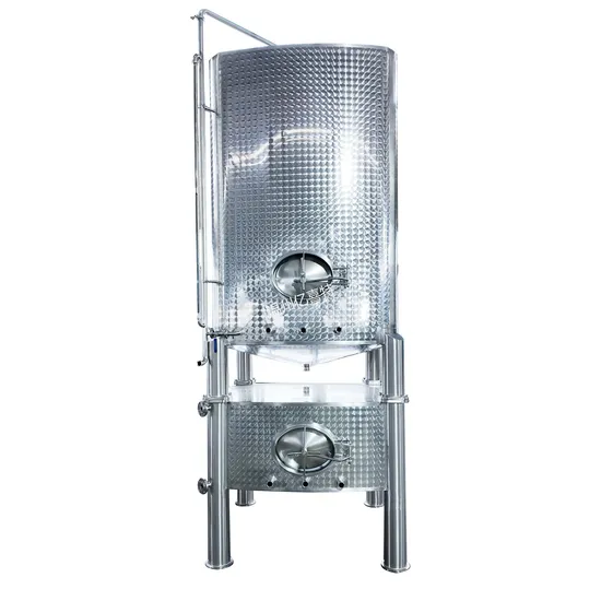 500L Floating Lid Stainless Steel Wine Fermentation Tank